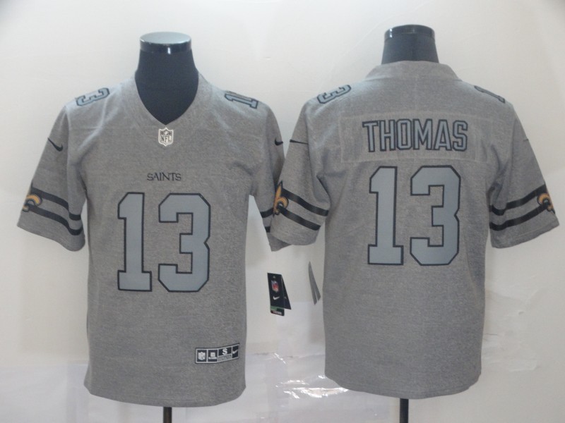 Men's New Orleans Saints Michael Thomas #13 Gray Jersey
